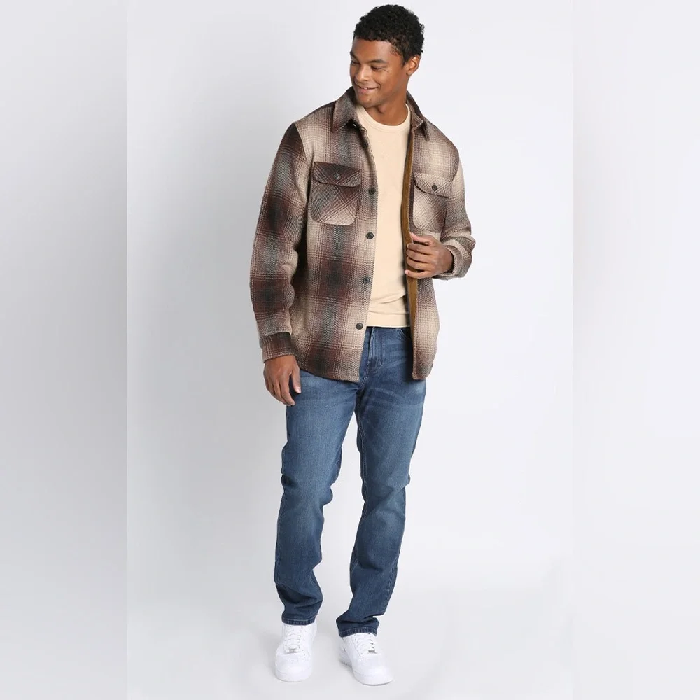 Jachs New York Wool Blend Shirt Jacket